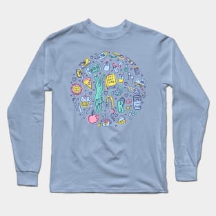 Get cozy! (Pastel purple) Long Sleeve T-Shirt